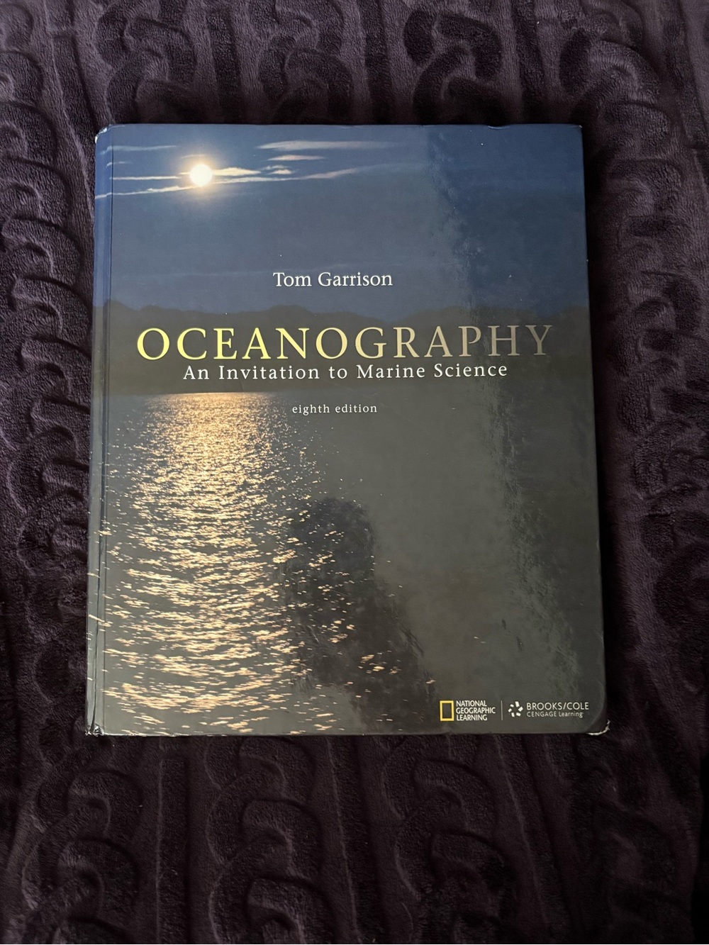 Oceanography: An Invitation to Marine Science by Tom Garrison - Blue Cover